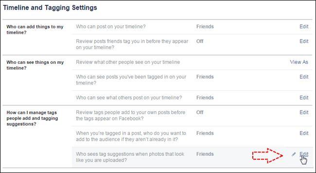 How to Stop Facebook From Suggesting Your Name in other Photos?