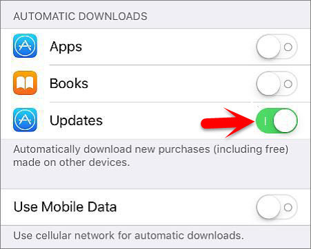 How to Set up Auto Apps Update on iOS Devices?