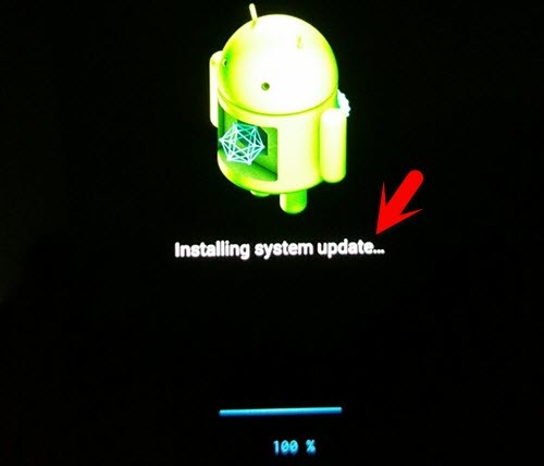 Installing System Update