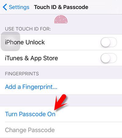Touch ID and Passcode