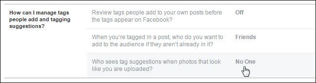 How to Stop Facebook From Suggesting Your Name in other Photos?