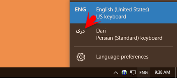 Add Language on Windows 10