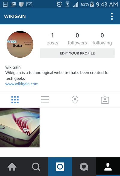 WikiGain Instagram