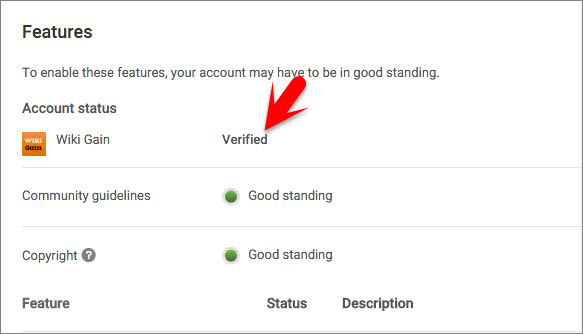 Your account is verified