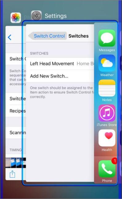 Control iPhone with Head Gesture