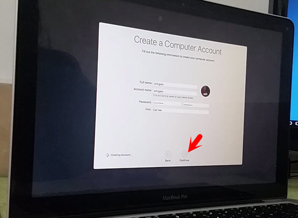 Create Computer Account