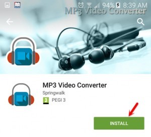 Install MP3 Converter