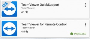 Team viewer for remote