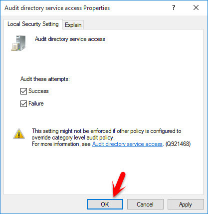 Audit Directory Service Access
