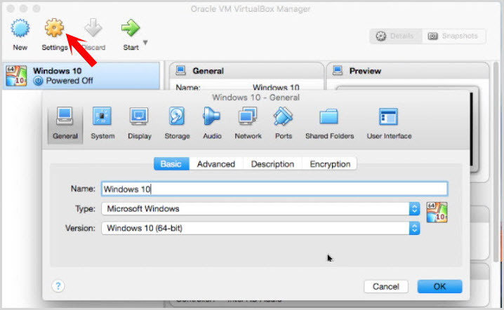 Editing Virtual Machine on Mac