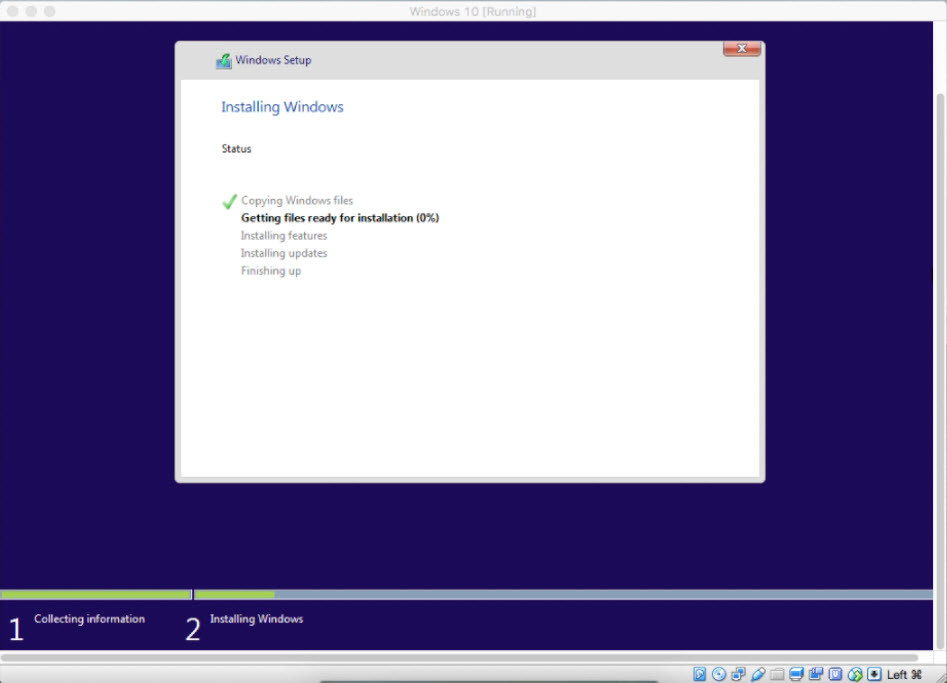 Install Windows 10 on VirtualBox