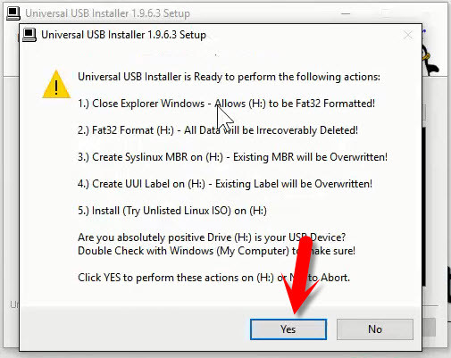 Create Bootable USB Flash Drive for Linux