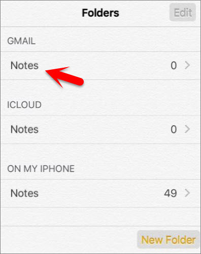 How to Sync iOS 9's Notes with Google Account?