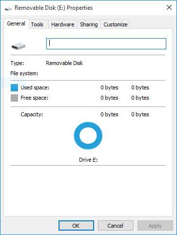 How to Fix/restore Missing Memory Of Flash Drive or HDD?