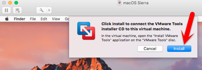 How to Install macOS Sierra 10.12 on MacBook with VMware Fusion?
