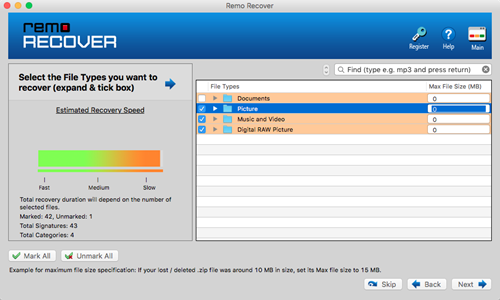 Save Recovered Files
