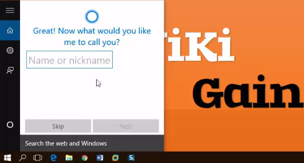 Write Name or Nickname