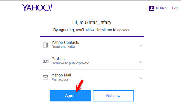 Agree to Enroll.me
