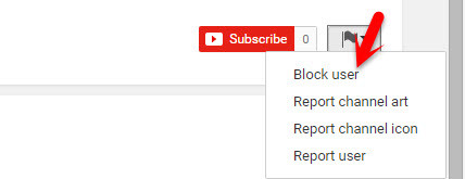 How to Block Someone on YouTube Channel  - 6