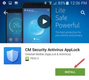 Install CM Security