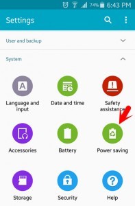 Power Saving Mode