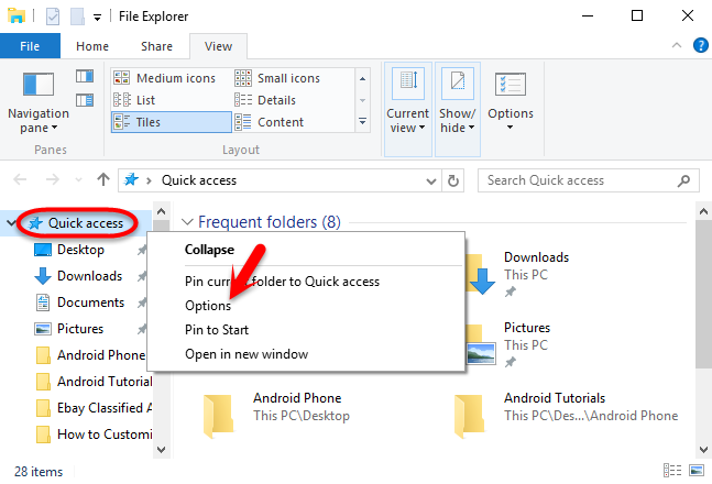 Quick Access MethodQuick Access Method