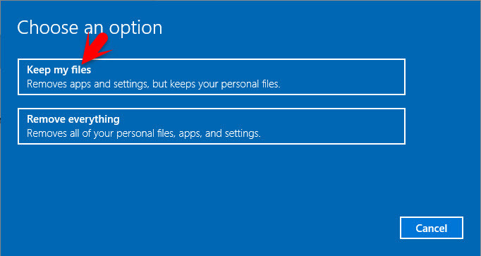 Keep my Files