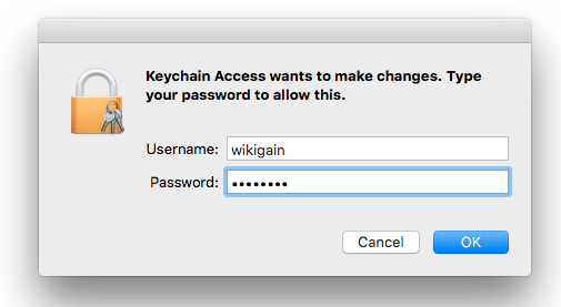 Enter Username & Password
