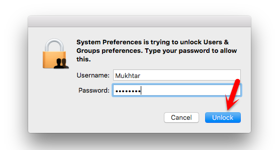 How to Reset Forgotten Mac OS X El Capitan Password  - 19