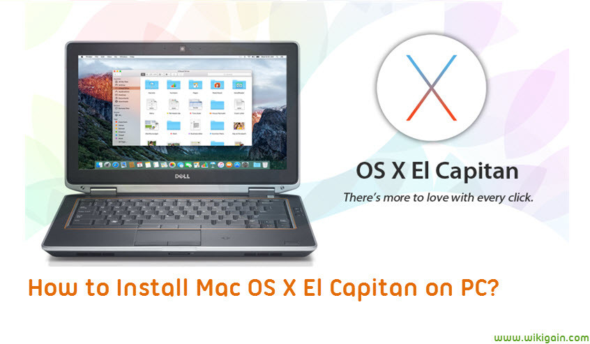 install mac os on pc