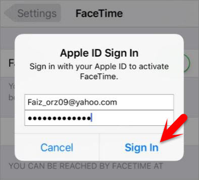 How to Enable Facetime on iOS Devices  - 11