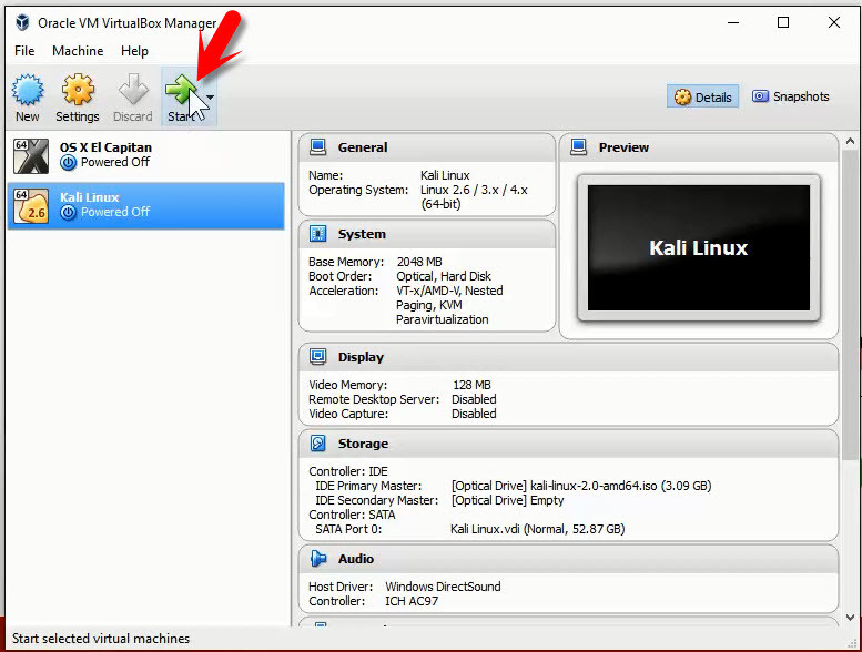 How to Install Kali Linux on VirtualBox   PC  - 10