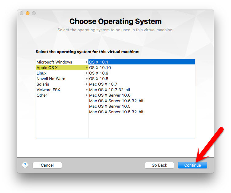 VMware Fusion  work on MacBook 10.12