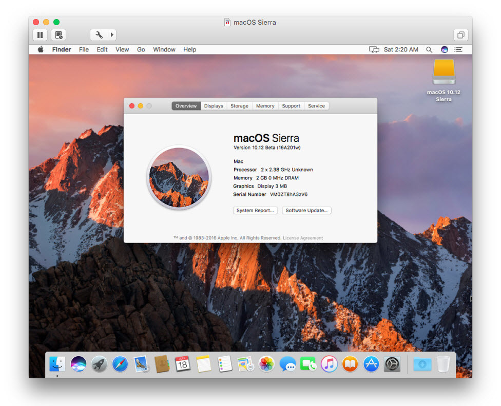 How to Install macOS Sierra on VMware Fusion   MacBook Pro - 38