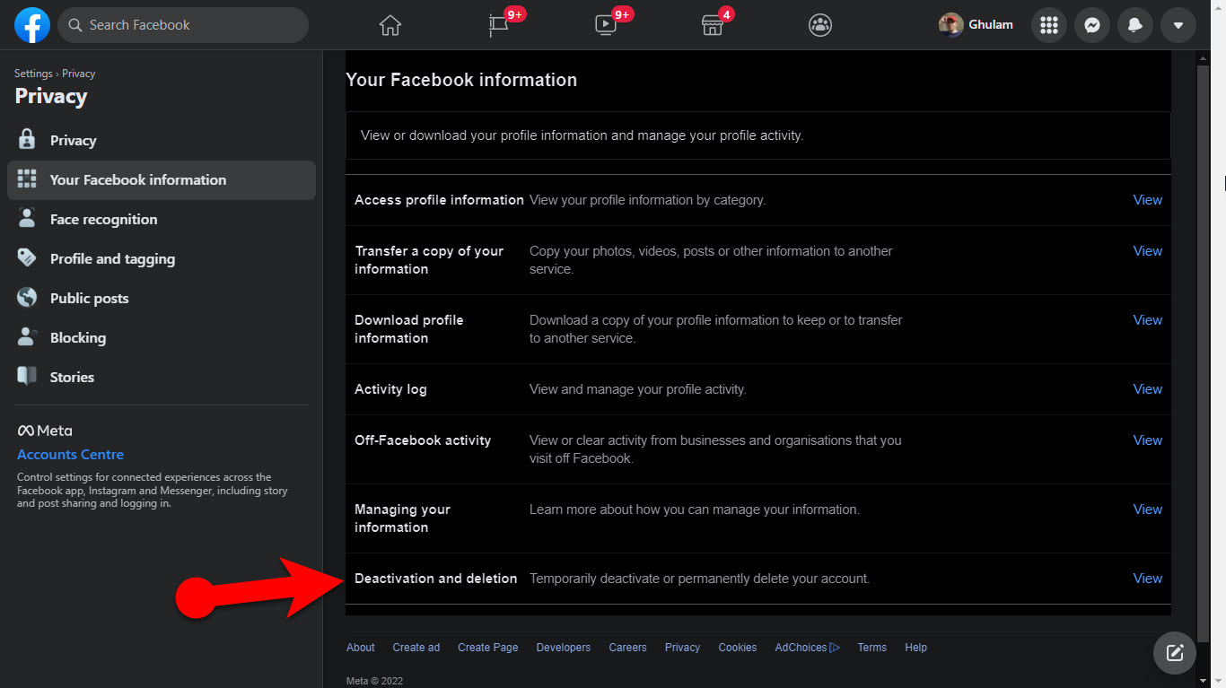 Deactivation And Deletion