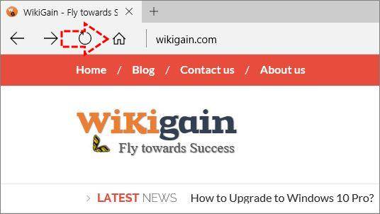 Click On Home Button