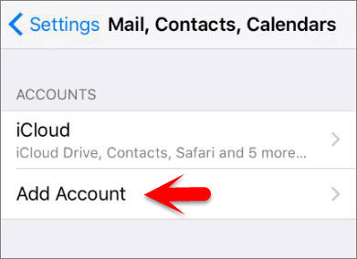 Add Account