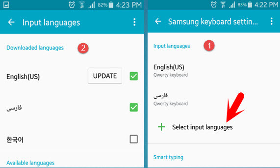 So Fügen Sie Eine Eingabesprache Auf Einer Android-Tastatur Hinzu