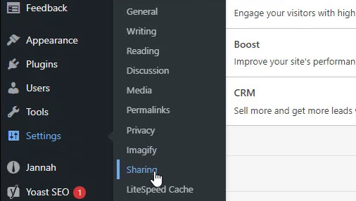 9 Access Sharing Settings