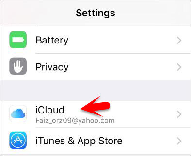 Tap On Icloud