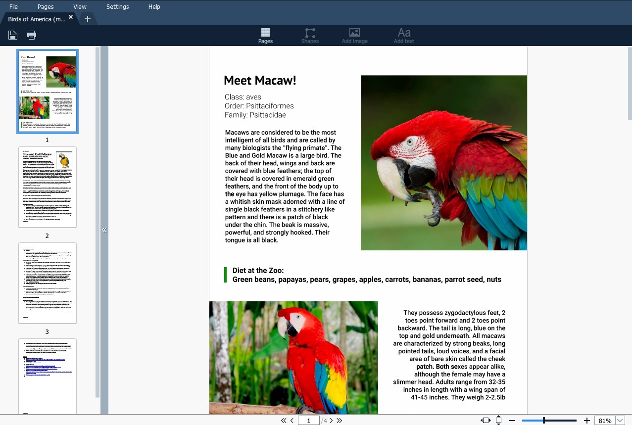 Movavi Pdf Editor