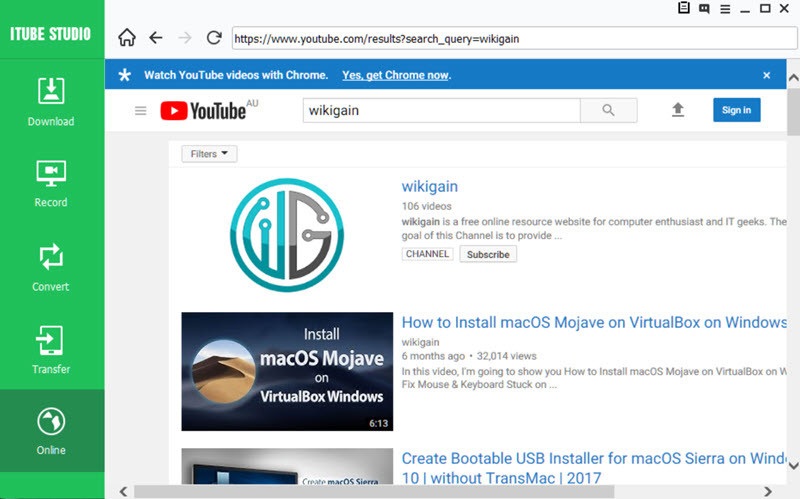 Itube Web Browser