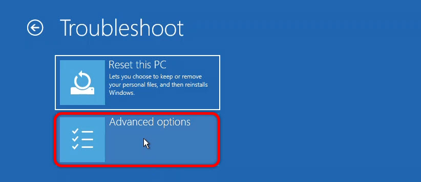 Advanced Options 3
