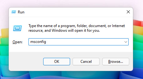 Open System Configuration