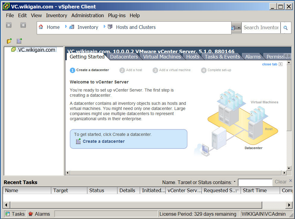 Build VSphere Infrastructure On Windows Server 2008 R2 VCenter Server ...