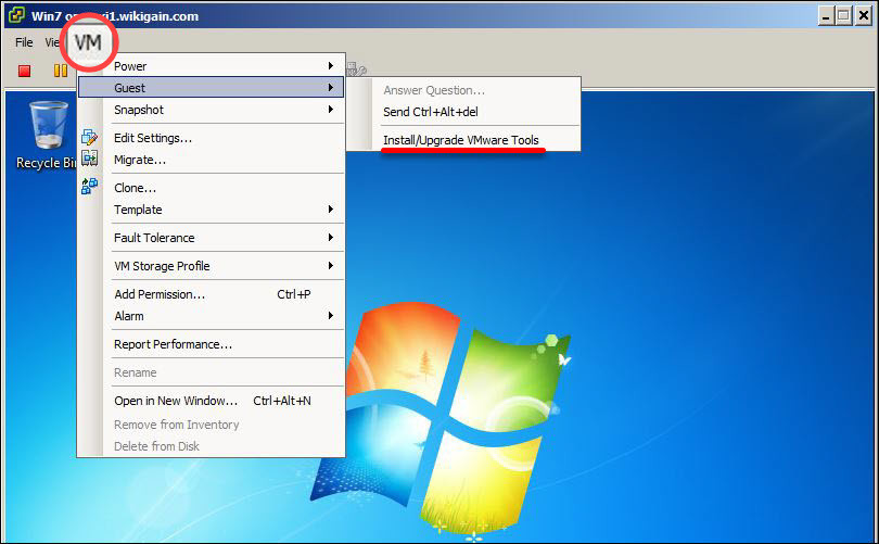 Install Vmware Tools 3