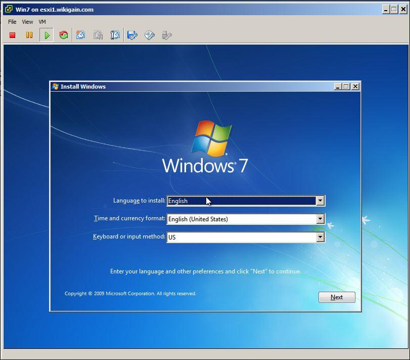 Installation Begins