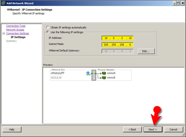 Vmkernel Switch