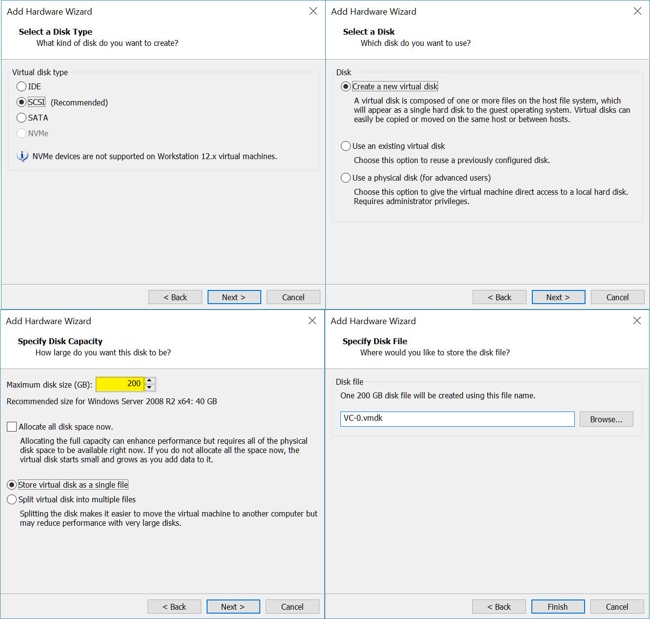 Adding New Hdd To Vcenter Server