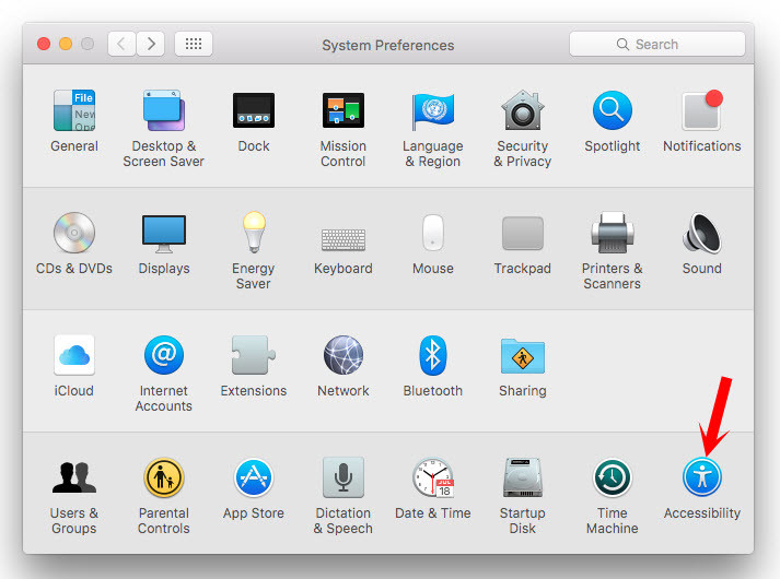 Mac Os Accessibility